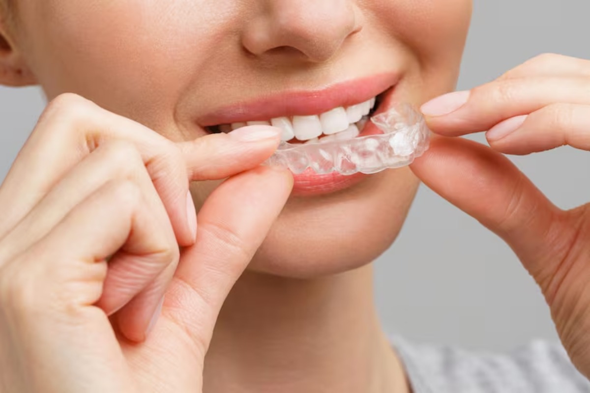 invisalign treatment with clear aligners